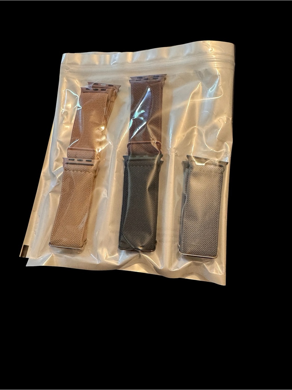 Apple Watch Stretch Nylon Band Bundle | 5 Adjustable Bands | Multiple Colors - Picture 5 of 5